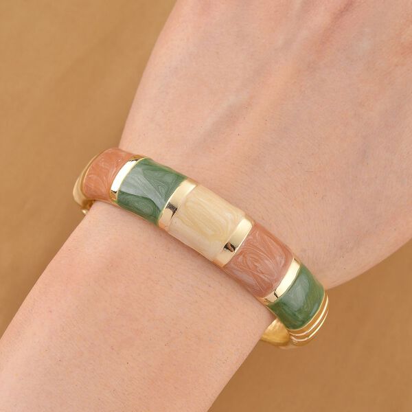 emailliert Armreif ca. 18 cm ca. 34,10g image number 2