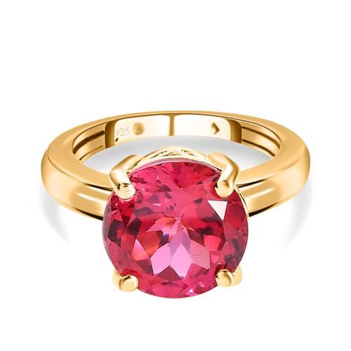 Labor Padparadscha Saphir Ring- 7,07 ct. image number 0