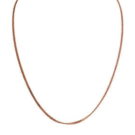 925 Silber rosévergoldet Kette ca. 45 cm ca. 3,31g