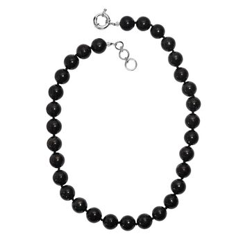 Shungit Halskette, 50cm - 540 ct.