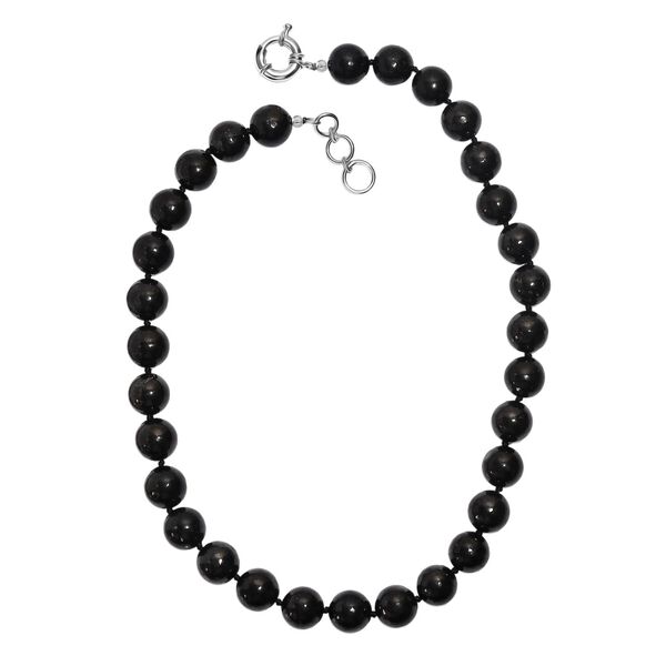 Shungit Halskette, 50cm - 540 ct. image number 4