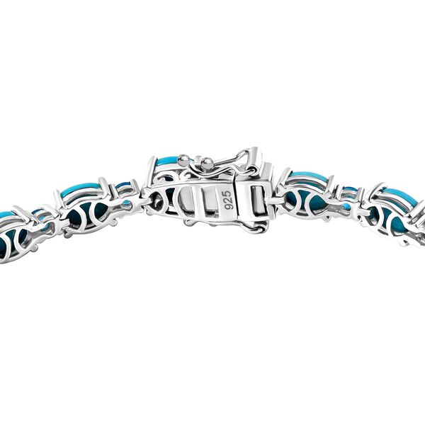 AA Sleeping Beauty Türkis und Neon Apatit Armband, 19cm - 17,24 ct. image number 4