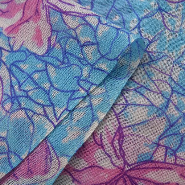 100% Merino Woll-Schal mit Quasten, 70x180cm, Mehrfarbig image number 6