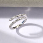 Diamant Ring 925 Silber platiniert  ca. 0,20 ct image number 1