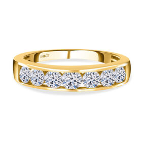 LUXURIANT DIAMOND- IGI zertifizierter SI-GH Labor Diamant Ring in 585 Gelbgold - 1,50 ct.