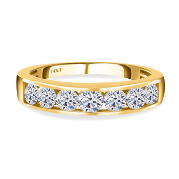 LUXURIANT IGI zertifizierter SI-GH Labor Diamant Ring in 585 Gelbgold - 1,50 ct.