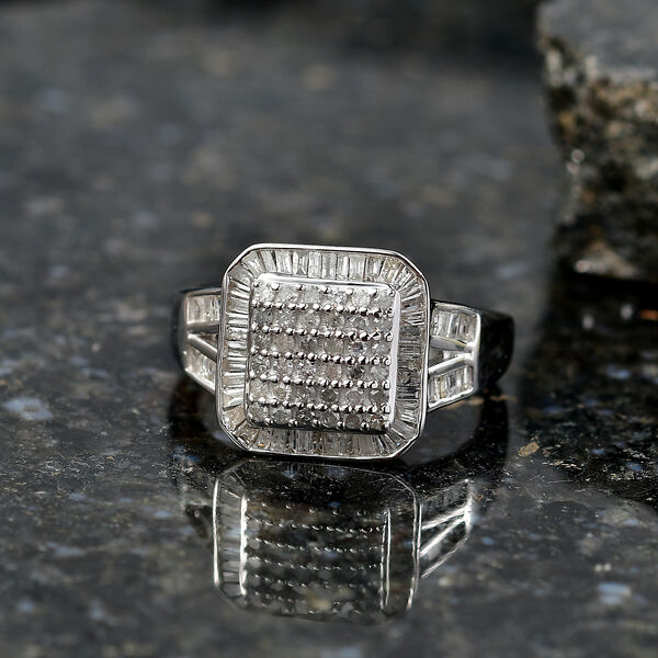 D'Joy wei&szlig;er Diamant Ring - 1 ct. image number 1