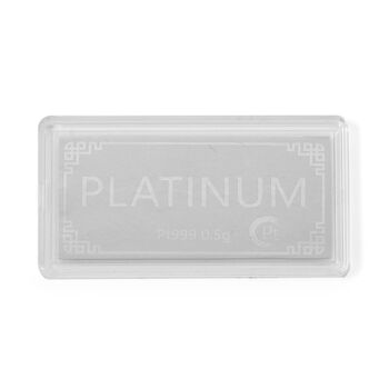 999er Platin-Barren mit Pferdemotiven