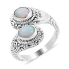 Royal Bali Kollektion - natürlicher, äthiopischer Opal-Ring, 925 Silber  ca. 1,64 ct image number 0