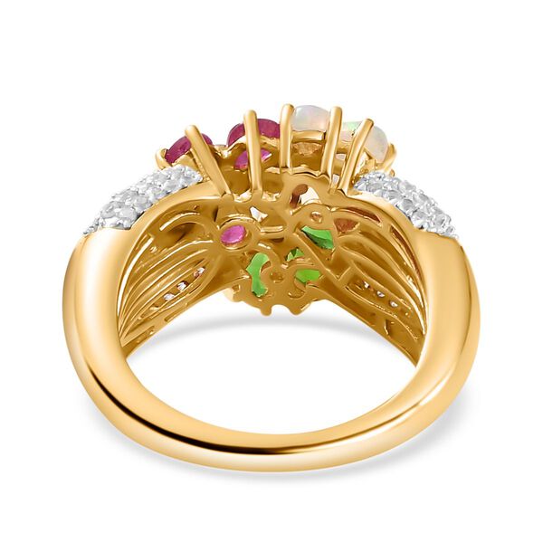 Multi-Edelstein Ring - 2,99 ct. image number 6