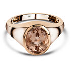 AAA Marropino Morganit-Ring, 585 Roségold (Größe 17.00) ca. 2.39 ct