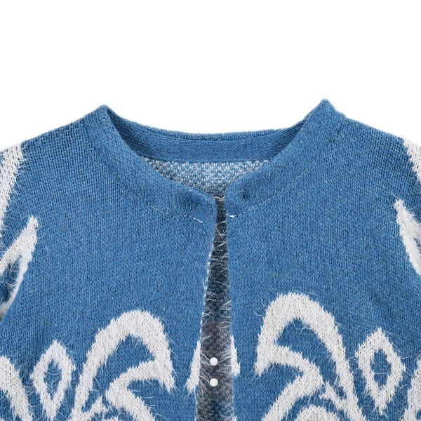 Kuscheliger Winter-Cardigan mit 2 Taschen, Einheitsgröße, blau image number 3
