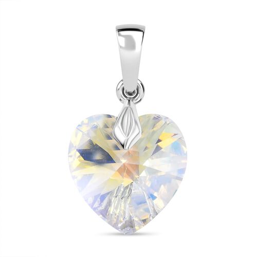 J Francis gefertigt mit SWAROVSKI- AB Swarovski Kristall Herz Anhänger image number 0