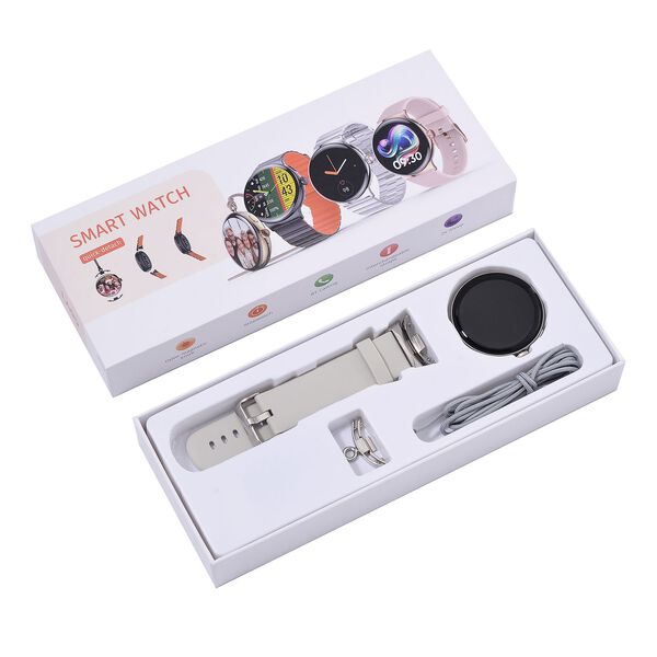 LA99 Smartwatch - 3-in-1 Set, AMOLED Display, Wasserdicht, Bluetooth-Anrufe, GPS-Sportmodi, Gesundheits- und Schlaftracking, OnWear Pro App, CE- & ROHS-zertifiziert, 3,63?cm, Silber image number 10