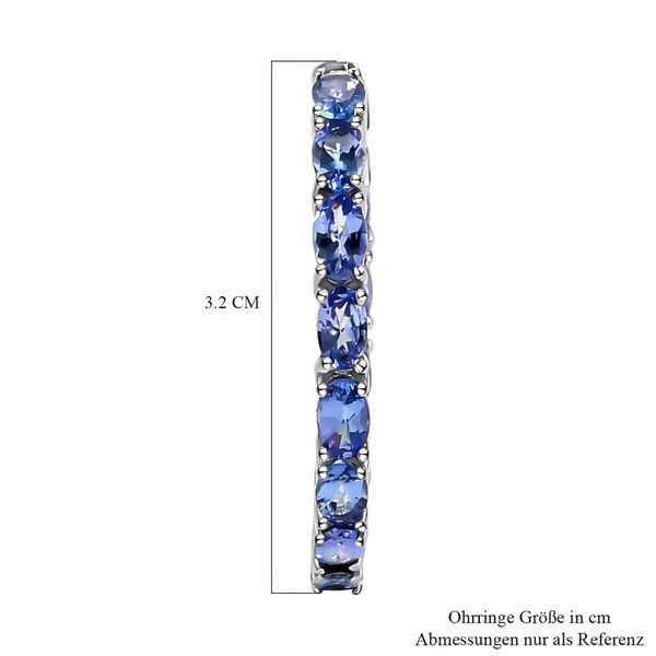 Tansanit-Creolen image number 5