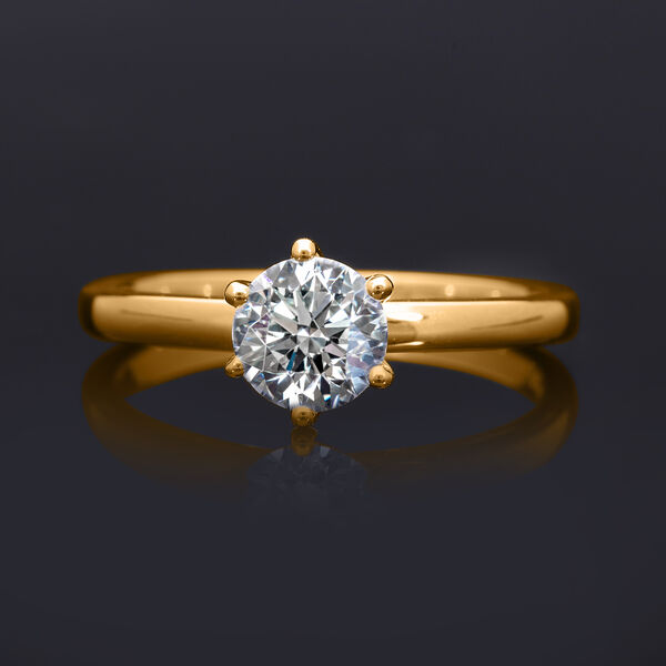 LUXURIANT VS Labor Diamant Ring in 585 Gold - 1 ct. image number 4