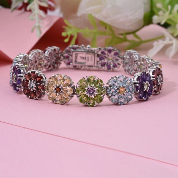 AA Multi-Edelstein-Armband image number 1