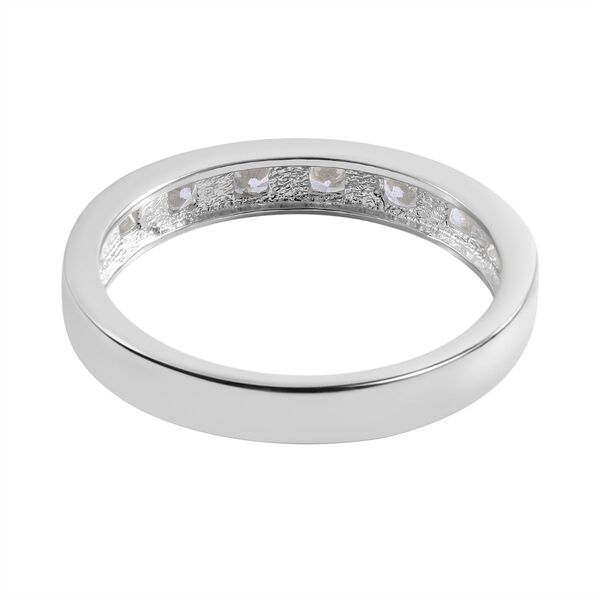 LUSTRO STELLA - Wei&szlig;er Zirkonia-Ring, 925 Silber vergoldet - 0,60 ct. image number 3