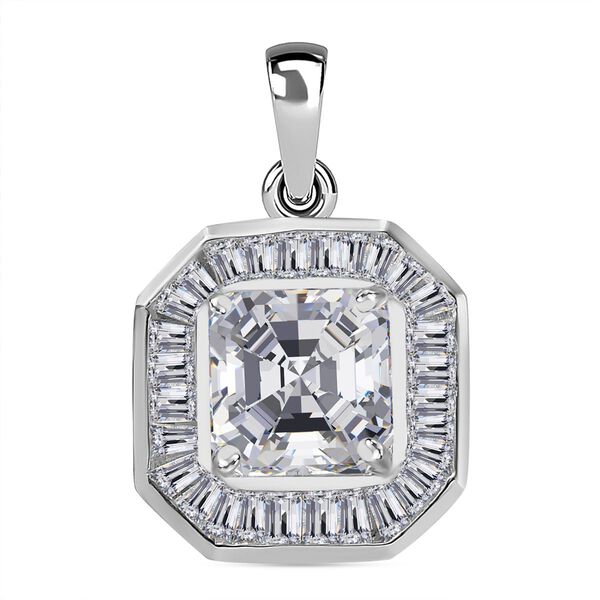 Moissanit Anh&auml;nger, ca. 3,66 ct.