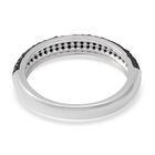 Schwarzer Spinell Ring 925 Silber rhodiniert (Größe 16.00) ca. 0,81 ct image number 3