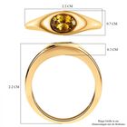 Natürlicher, goldener Tansanit-Ring - 0,52 ct. image number 6