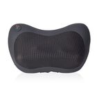 Shiatsu Massagekissen für Nacken und Rücken mit Heizfunktion, Größe 31x18x11 cm, Schwarz