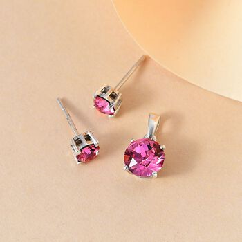 J Francis gefertigt mit SWAROVSKI-Swarovski Rose Kristall Schmuckset