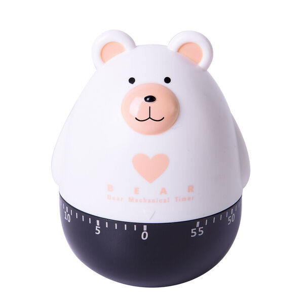 2er-Set B&auml;ren Timern, Wei&szlig; und Braun image number 5