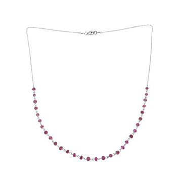 Afrikanische Rubin 50cm Halskette - 6 ct.