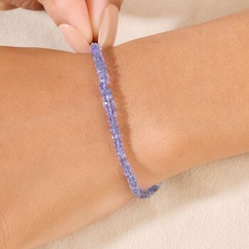 Tansanit Armband, 19 cm - 20 ct.