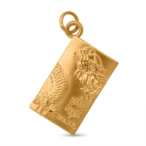 1 Gramm Barren-Anh&auml;nger in 999 Gold