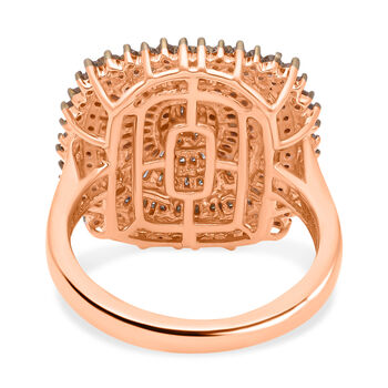 Nat&uuml;rlicher Champagner-Diamant-Ring  - 1 ct.