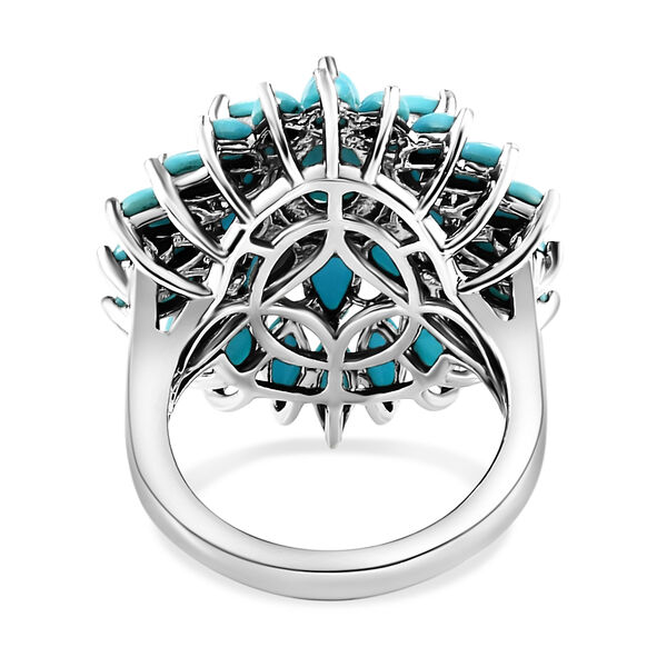 Natürlicher Sleeping Beauty Türkis-Ring - 4,09 ct. image number 6