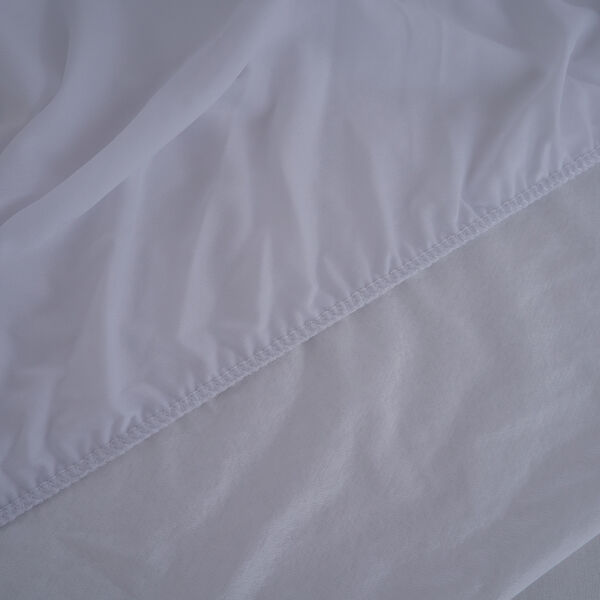 SERENITY NIGHT - Bambus-Matratzenschoner, antibakteriell, wasserdicht, 160x200 cm image number 3