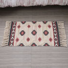 Tufting Teppich mit Quaste, Größe: 57x90 cm, Mehrfarbigr image number 1