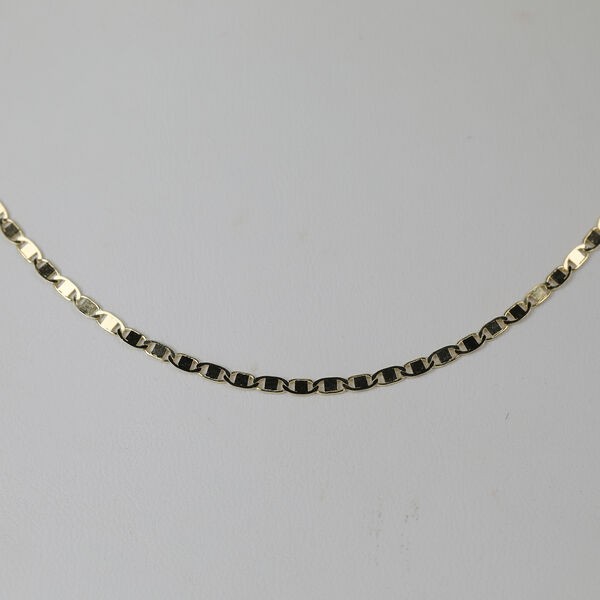 VALENTINO DESIGN 925 Silber vergoldet Halskette ca. 45 cm ca. 2,68g image number 1