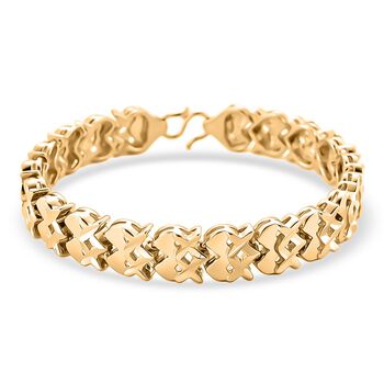 Designer-Stil Nickelfreies Messing Armband ca. 19 cm ca. 22,50g