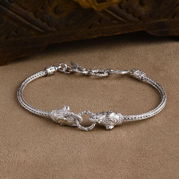 Royal Bali D'Joy 20cm Panther-Armband in 925 Silber image number 1