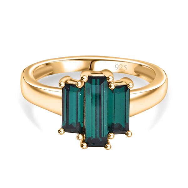 J Francis gefertigt mit SWAROVSKI- Smaragd Swarovski Kristall Ring