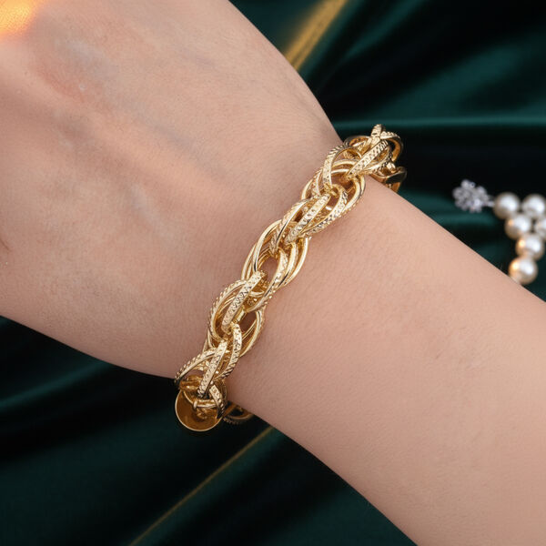 Gelb Armband ca. 19 cm + 5 cm Extender, ca. 17,50g image number 2