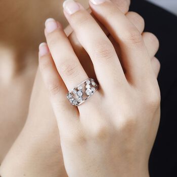 Moissanit Ring - 1,10 ct.