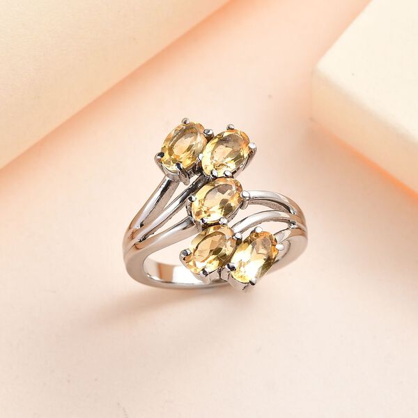Citrin Ring - 2,06 ct. image number 2