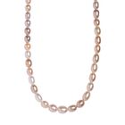 D'Joy AAA Mehrfarbige S&uuml;&szlig;wasser Perle Halskette ca. 45 cm 925 Silber rhodiniert