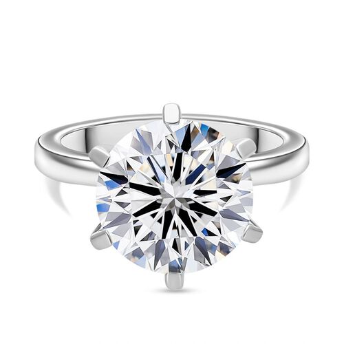 LUXURIANT DIAMOND- IGI zertifizierter VS-EF Labor Diamant Ring in 950 Platin - 5 ct. image number 0