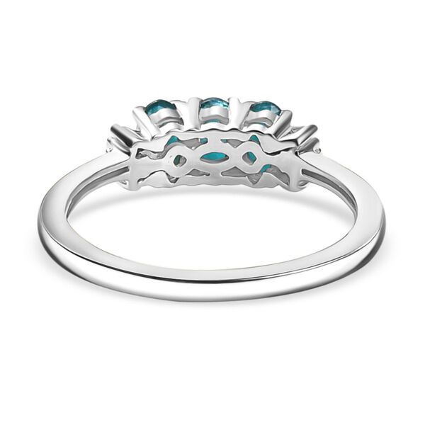 AAA Grandidierit und Diamant Ring - 0,73 ct. image number 6