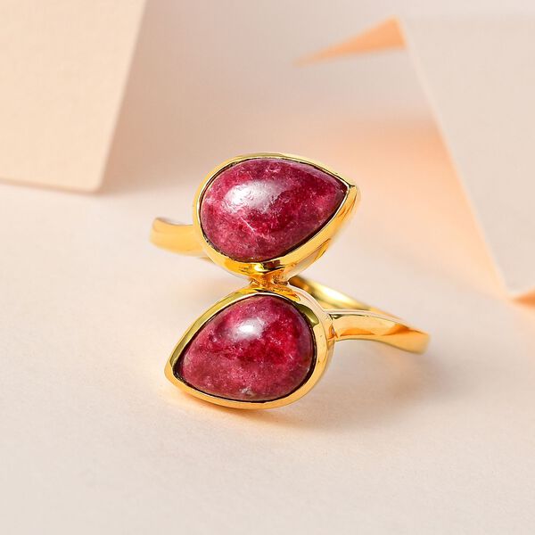 Norwegischer Thulit-Ring - 5,07 ct. image number 2