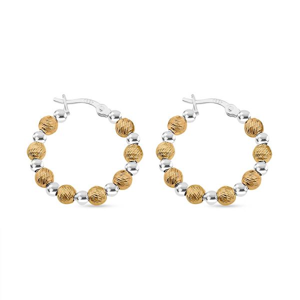 925 Silber vergoldet Ohrringe, ca. 3,00g image number 3