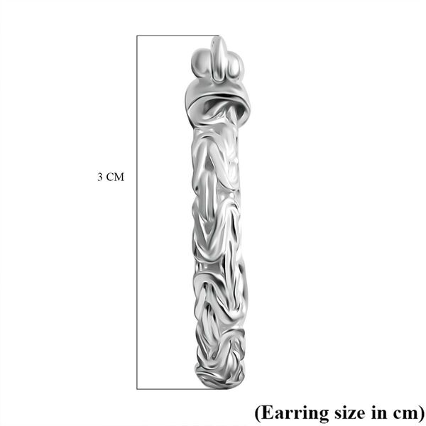 Royal Bali - K&ouml;nigsohrringe, 925 Silber, 6,50g image number 5