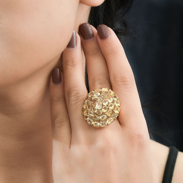 Citrin Ring - 10,45 ct. image number 3