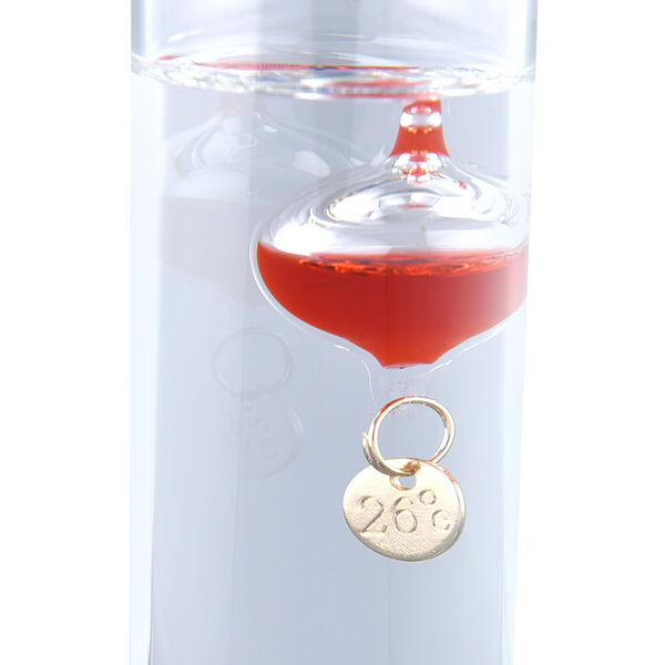 Galileo Thermometer mit schwimmenden Kugeln image number 3
